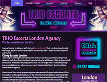 Tablet Screenshot of 3escorts.com